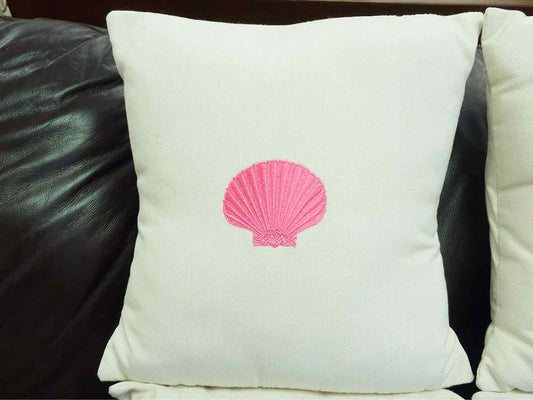 Set of 4 Seaside Needlepoint Accent Pillows