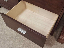 Ethan Allen Espresso Finish 4 Over 4 Drawer  Chest