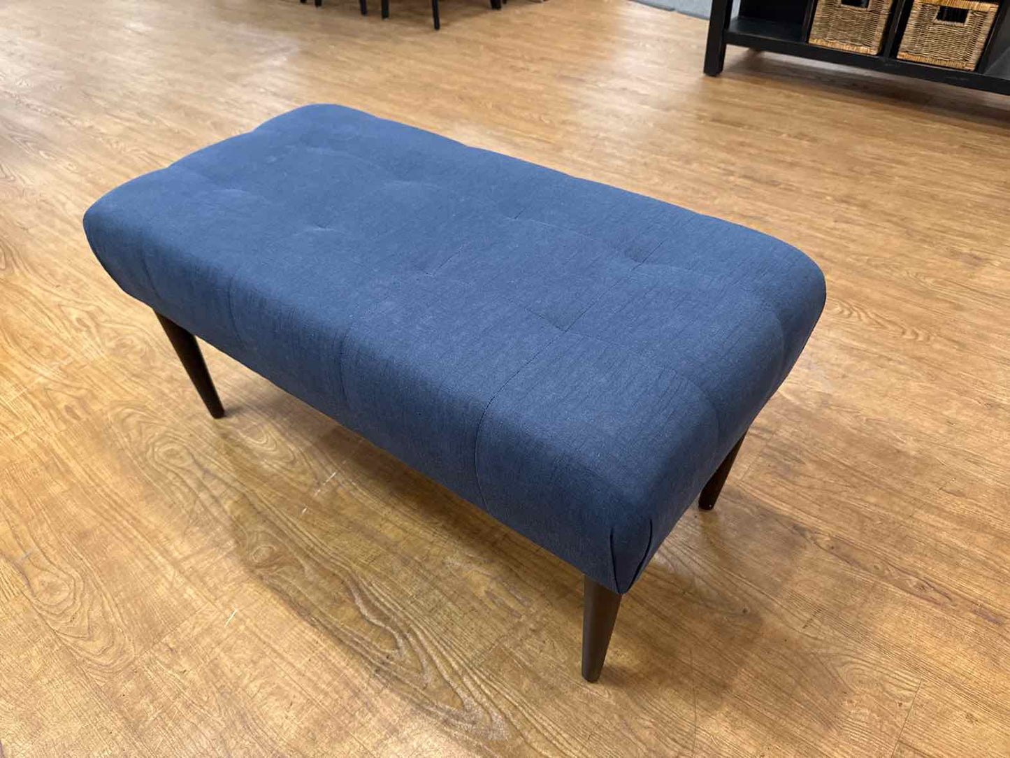 One King's Lane Navy Blue Bench