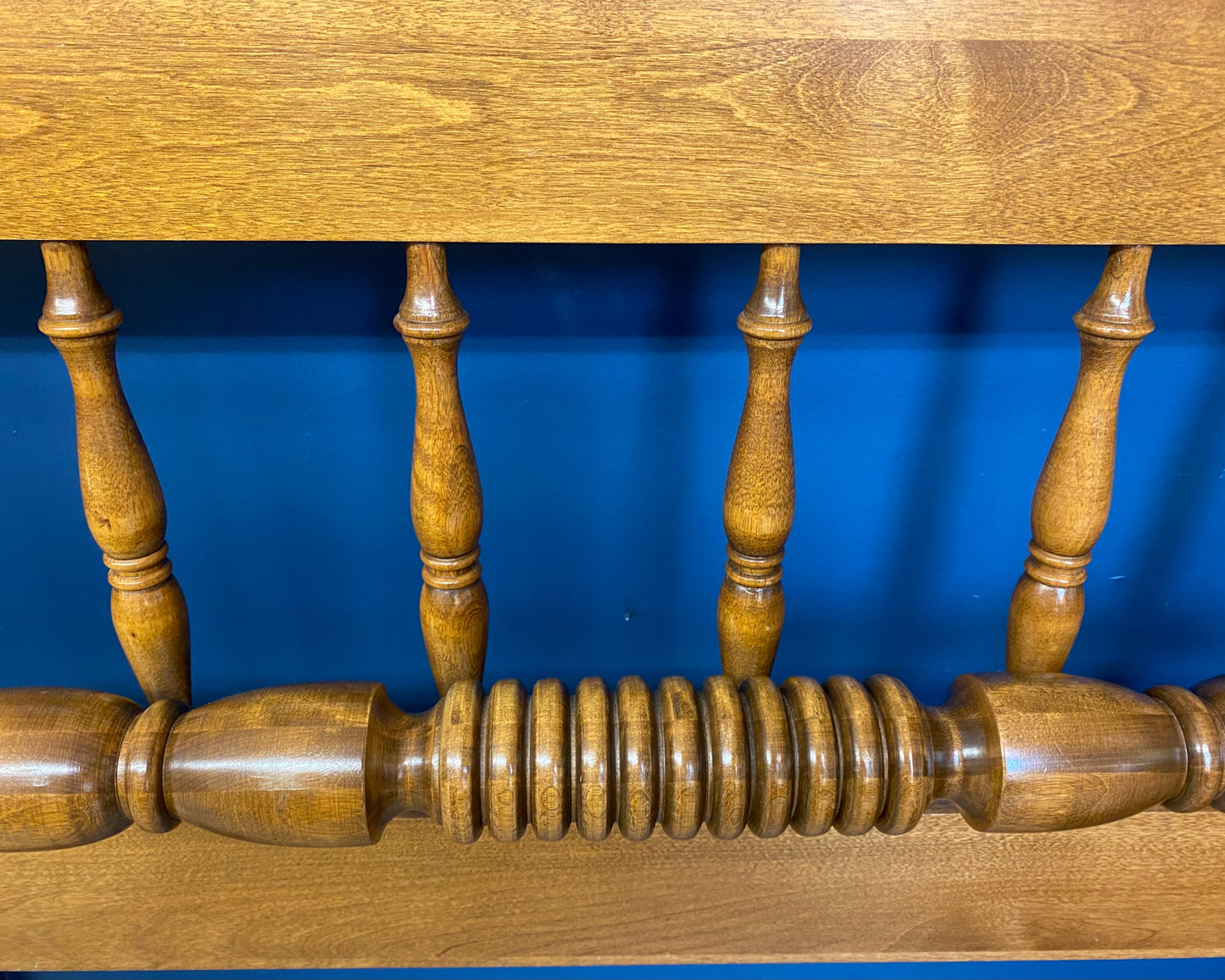 Pair of Ethan Allen Maple 4-Poster Twin Beds