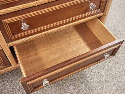 Lexington Henry Link Wicker Double Dresser