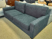 Pottery Barn 'Comfort Square Arm Grand' Sofa in Navy