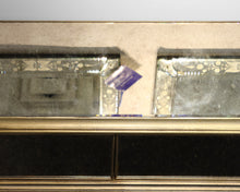 Ethan Allen Vivica Mirrored Sofa Table