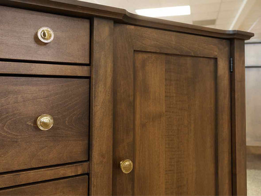 Gat Creek "Monaco" Credenza Cabinet in Classic Bean Finish