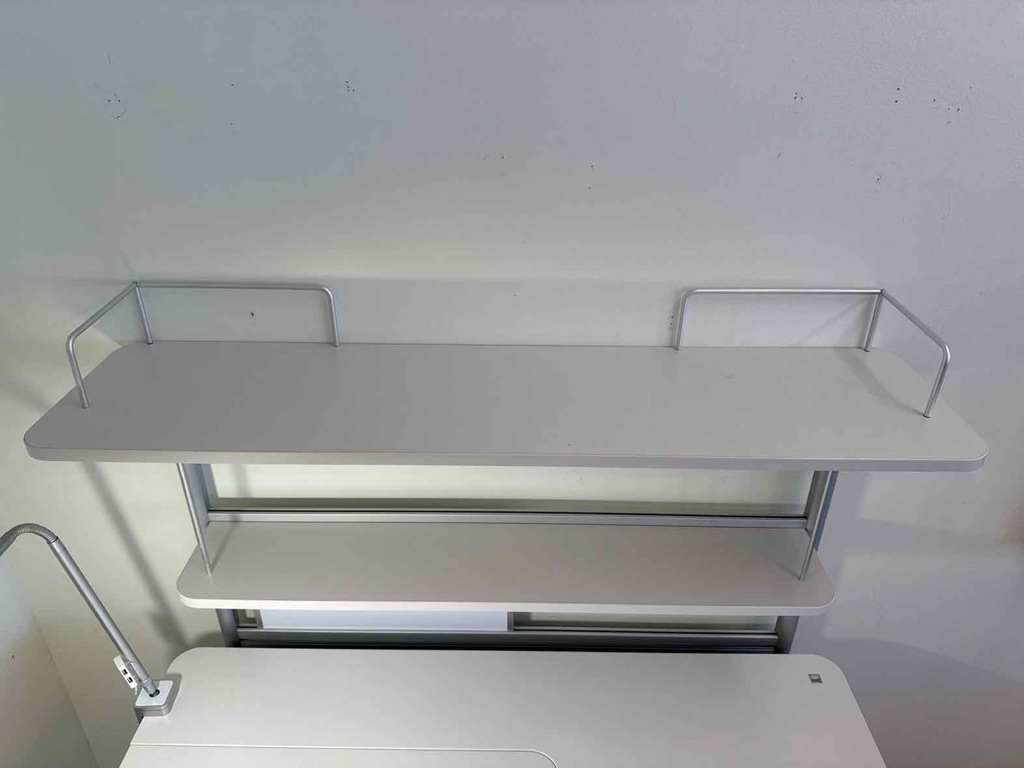 Moll 'Champion' Adjustable Height Desk With Flex Deck Extension