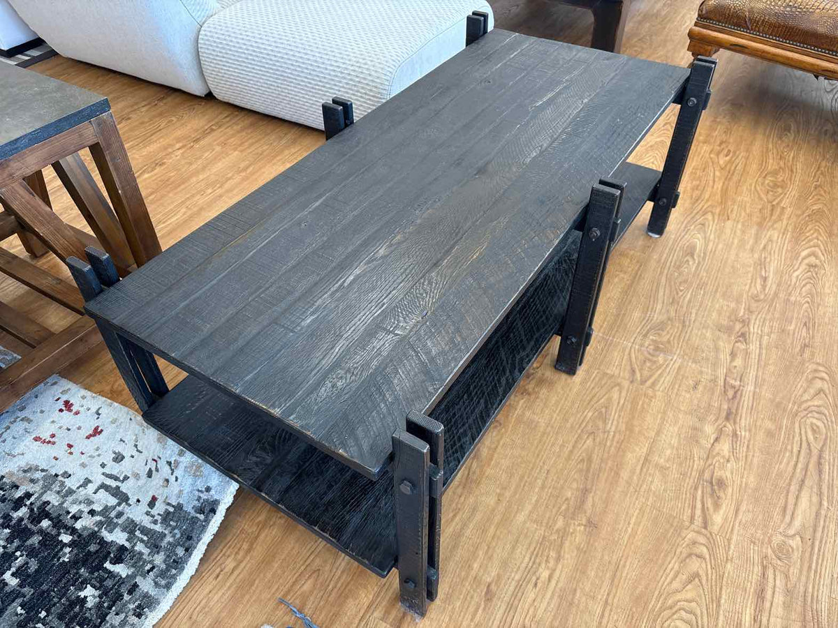 Arhaus Rustic Industrial Coffee Table