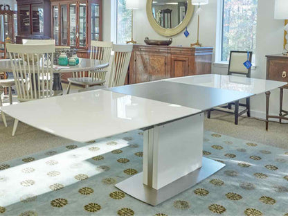 Bo Concept Expandable Glass Dining Table