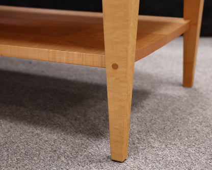 Pompanoosuc Mills Light Maple Coffee Table