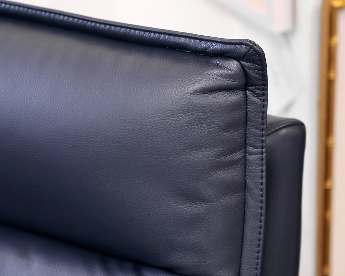 Barcalounger Navy Blue Recliner