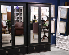 Restoration Hardware Mirrored Armoire