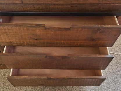 Rustic Barn Door Media Cabinet