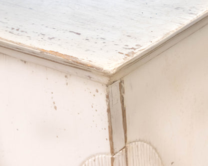 Sarreid 4 Drawer Whitewash Sideboard
