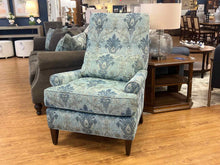 Huntington House Blue and Teal Ikat Chair