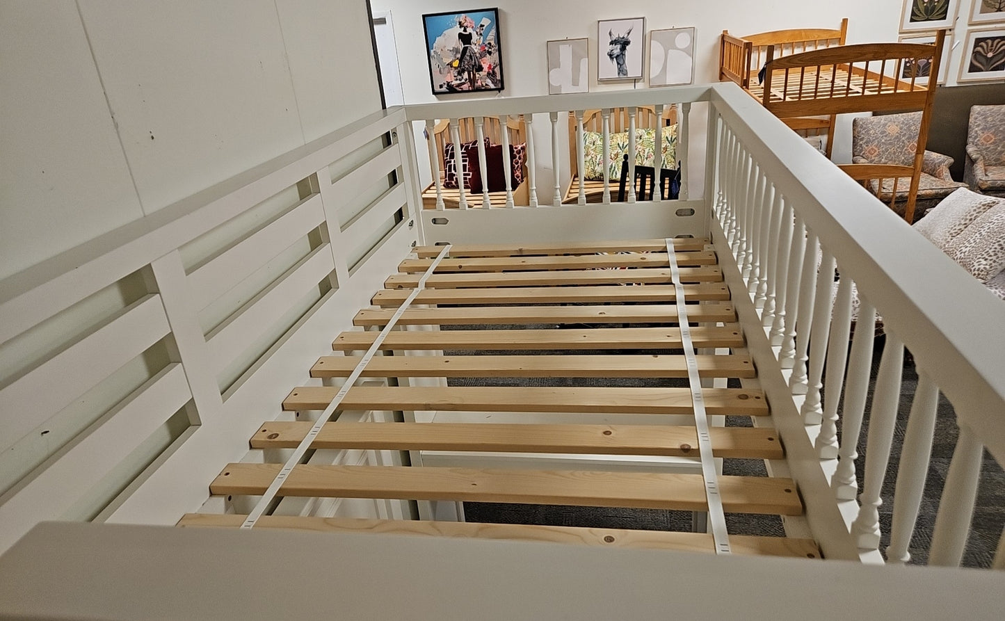 PB Kids 'Filmore' Stair Loft Bed & Lower Bed Set