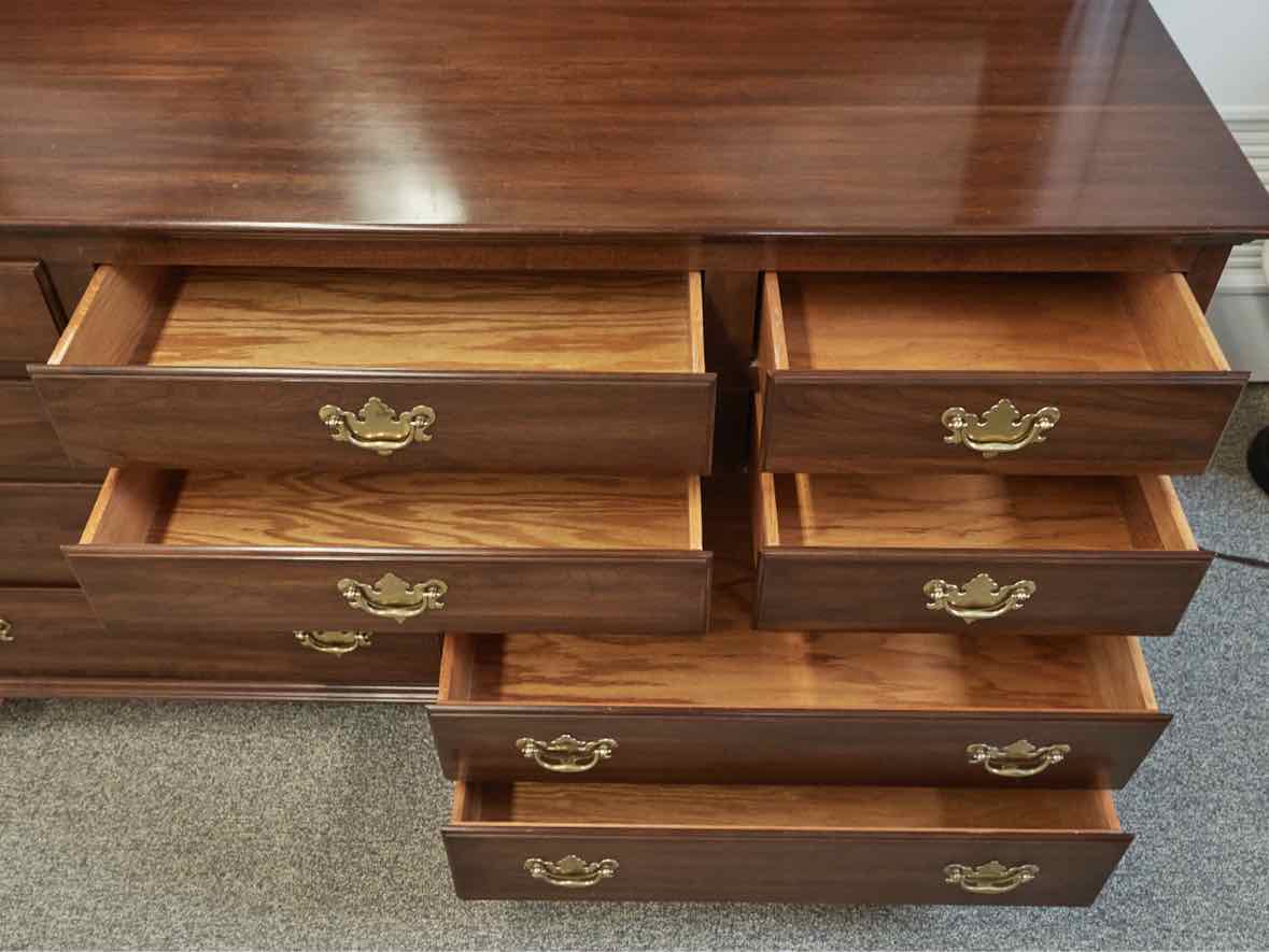 Hitchcock Solid Cherry 10 Drawer Dresser