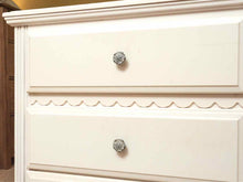 Off White Finish 6 Drawer Dresser