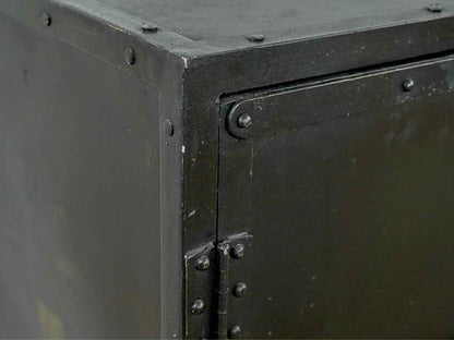 Restoration Hardware Industrial Metal Console