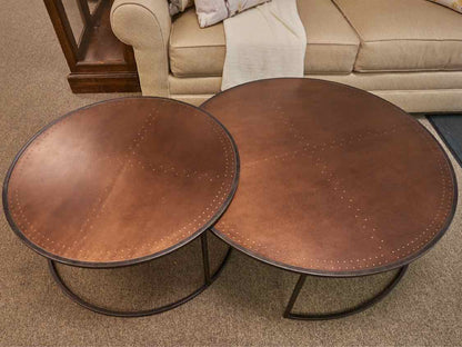 Joss &  Main Set of Two 'Nicole' Nesting Cocktail Tables