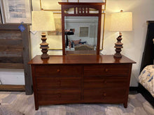 Kincaid 6-Drawer Cherry Dresser w/ Mirror
