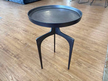 'Kenna' Accent Table in Nickel