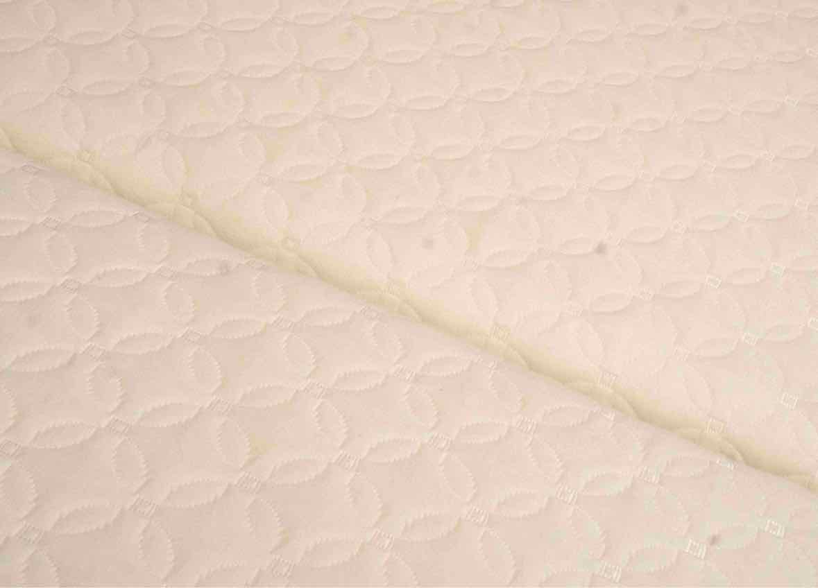 American Leather  3 Cushion  Ecru Upholstered Queen Sleeper