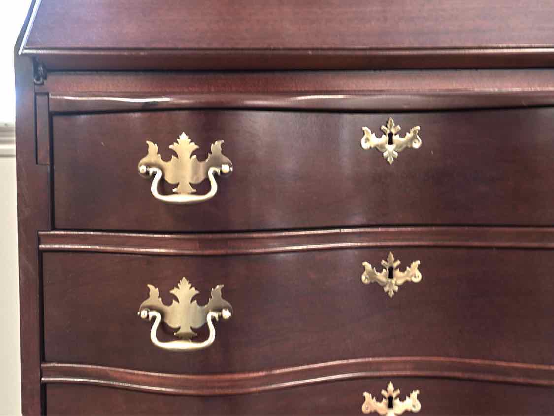 Jasper Cabinet Mahogany Drop Front  Secretary Desk