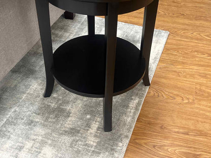 Pottery Barn Black Side Table