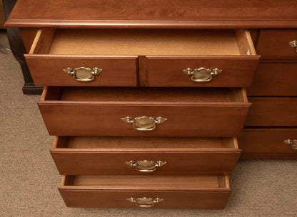 Young Republic Furniture Soild Rock Maple 8 Drawer Dresser