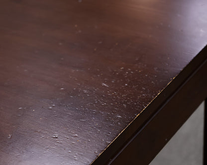Rectangular Dark Walnut Dining Table