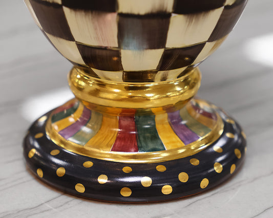 Rare Mackenzie-Childs Signed Great Vase