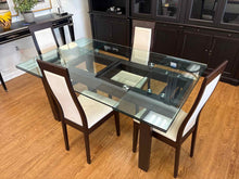 Calligaris Hyper Extension Dining Table & Set of 4 Curved Back Chairs