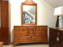 Ethan Allen'Country Crossing' Maple 6 Drawer & 1 Door Dresser