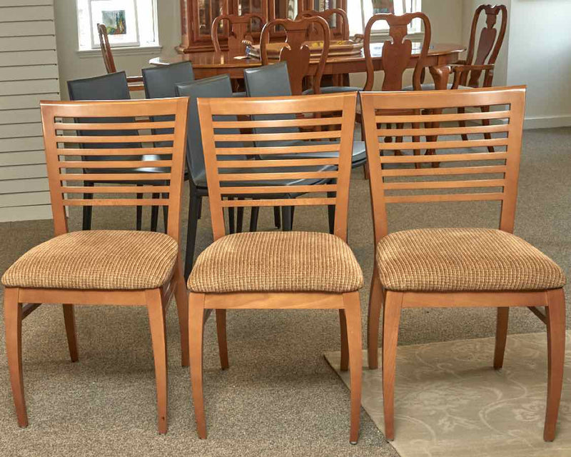 Set of 6 Loewenstein Ladder Back Dining Chairs