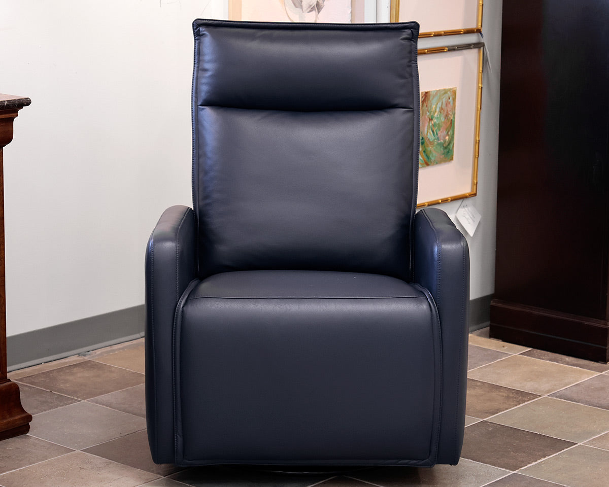 Barcalounger Navy Blue Recliner