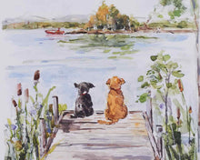 Framed Print:  "Lake I"