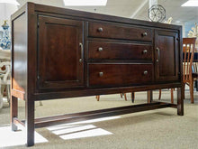 Thomasville Dark Finish Mahogany 2-Door 3-Drawer Server