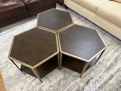 Uttermost 'Alicia' Geometric Side Table