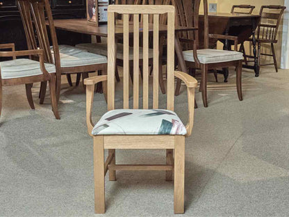 Vermont Hale  Oak Dining Table 2 Leaves , 8  Chair Set