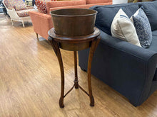 Bernadette Livingston Walnut Brass Jardiniere