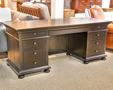 RH 'St James" Antique Black Finish 2 Hanging File Drawer Desk