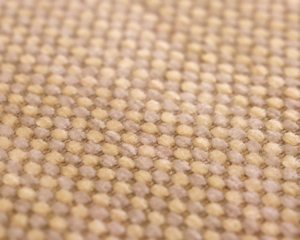 Pearson Two-Cushion Sofa In Basketweave Fabric on Turned Legs