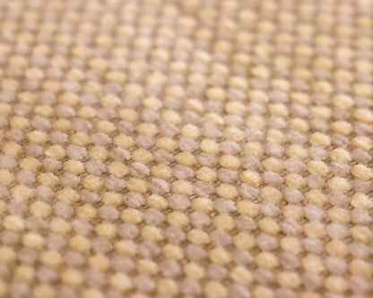 Pearson Two-Cushion Sofa In Basketweave Fabric on Turned Legs