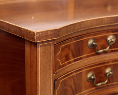 Federal Style Mahogany Serpentine Sideboard