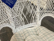 White Wicker Chair