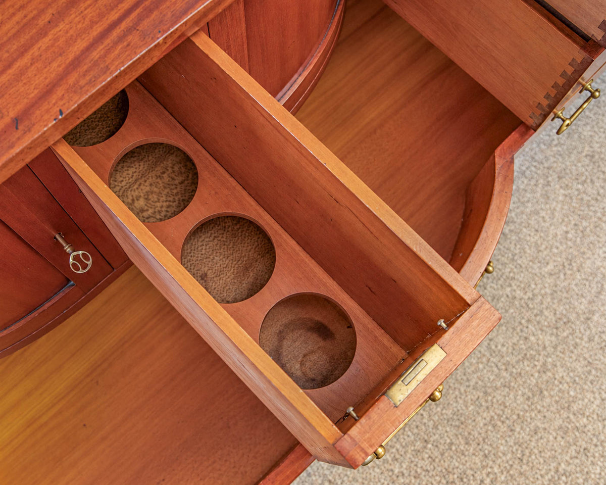 Solid Mahogany Huntboard with Ball & Claw feet