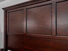 Espresso Finish Panel Queen Storage Bed
