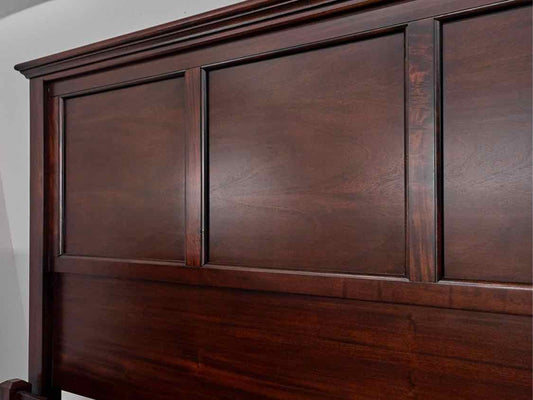 Espresso Finish Panel Queen Storage Bed