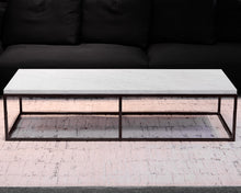 Restoration Hardware Marble Top Cocktail Table