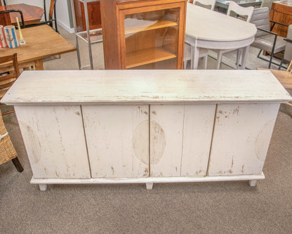 Sarreid 4 Drawer Whitewash Sideboard