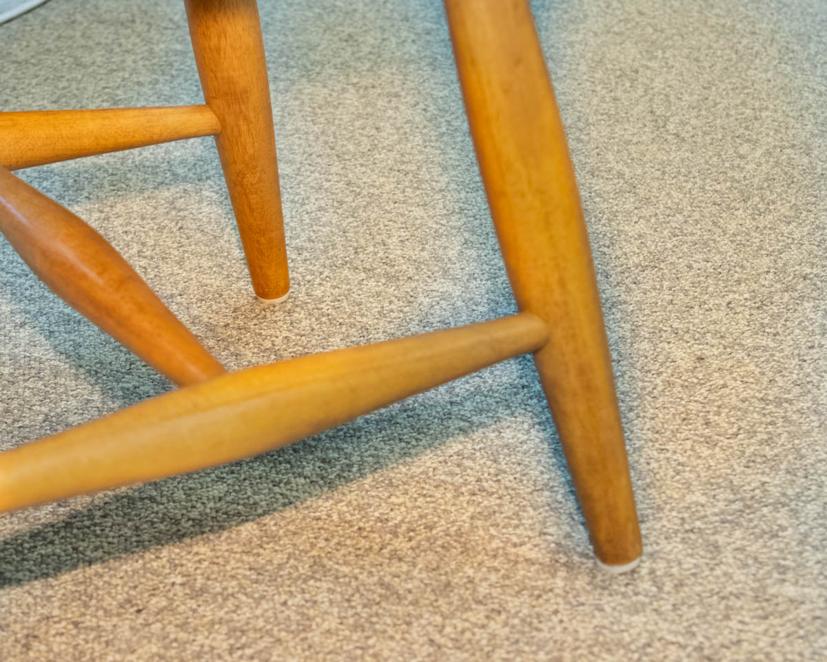 Pair of Thomasville Dining Arm Chairs in Maple